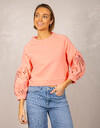 Due Amanti sweater roze