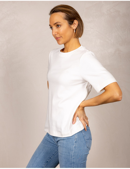 Aimee The Label t-shirt wit