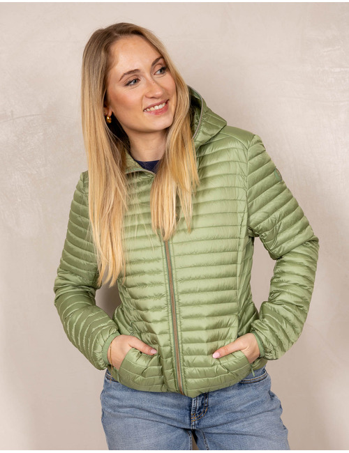 Save The Duck jas groen