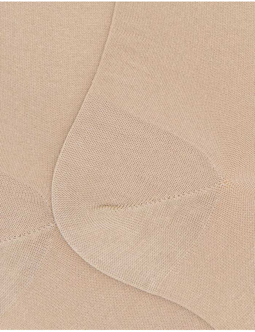 Heren sokken light van fil d’Ecosse in beige