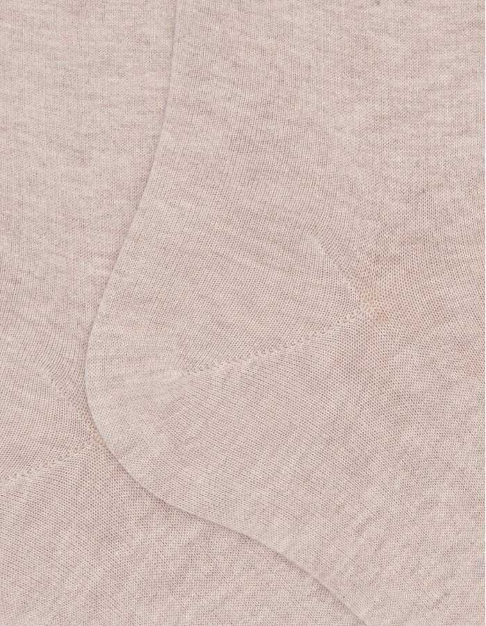 Heren sokken soft cotton in beige