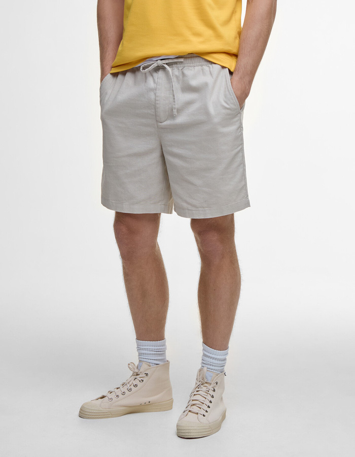 Cotton Linen Relaxed Shorts