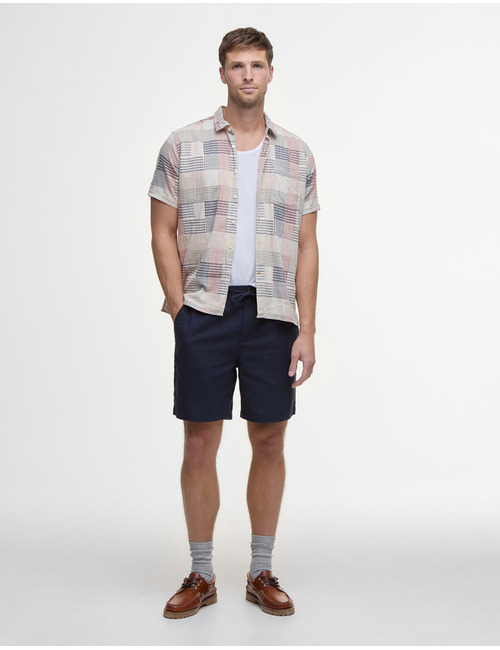 Cotton Linen Relaxed Shorts