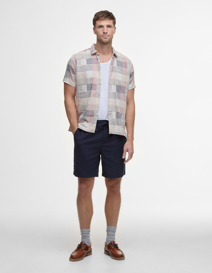 Cotton Linen Relaxed Shorts