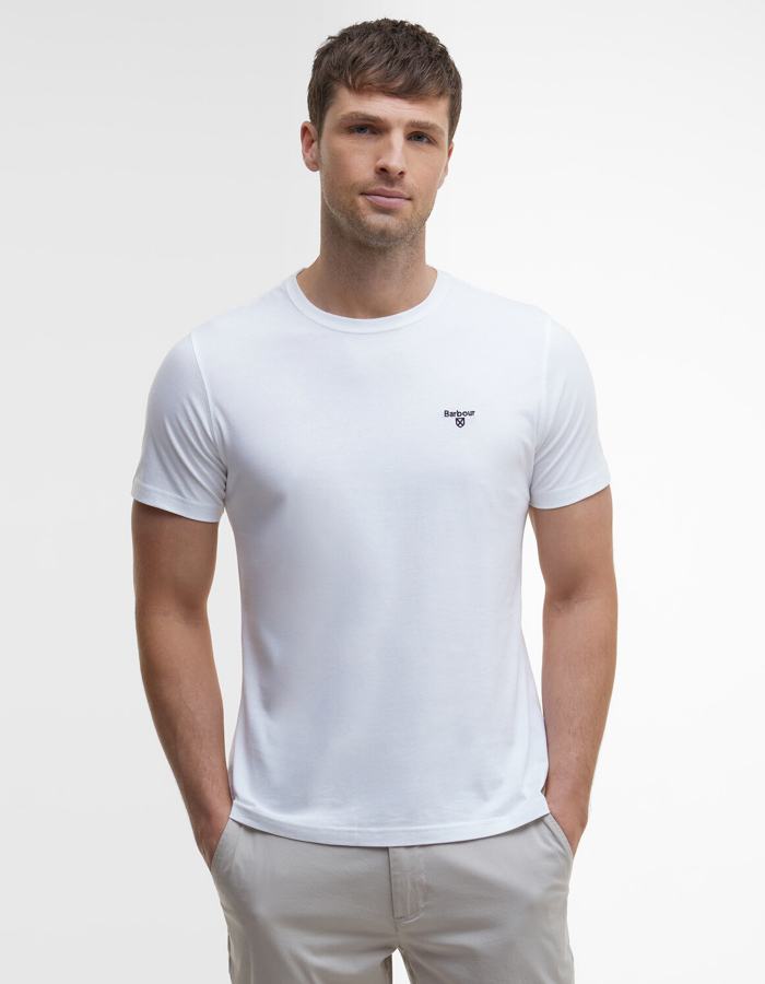 Essential sports T-shirt in white