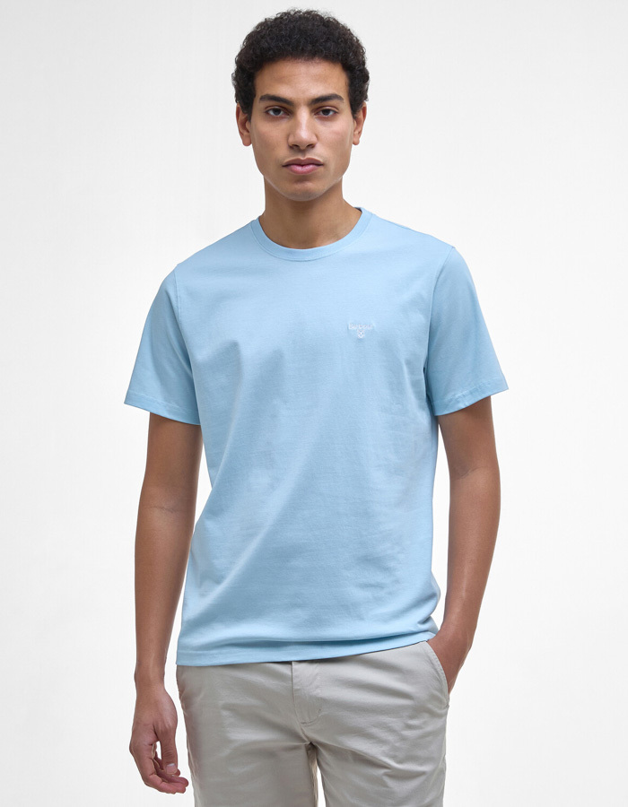 Essential sports T-shirt in pale sky