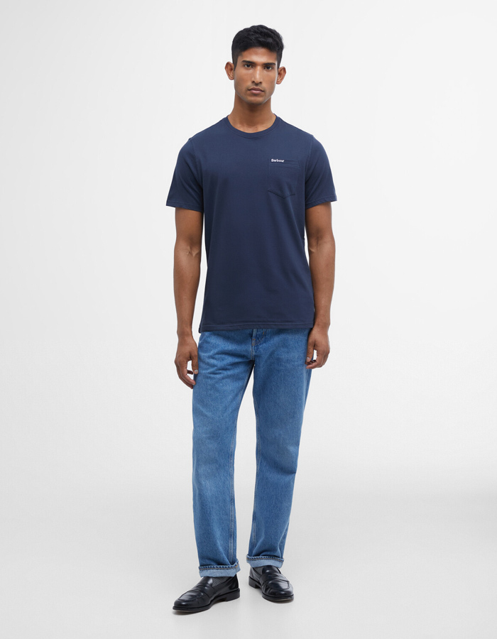 LANGDON POCKET T SHIRT NAVY