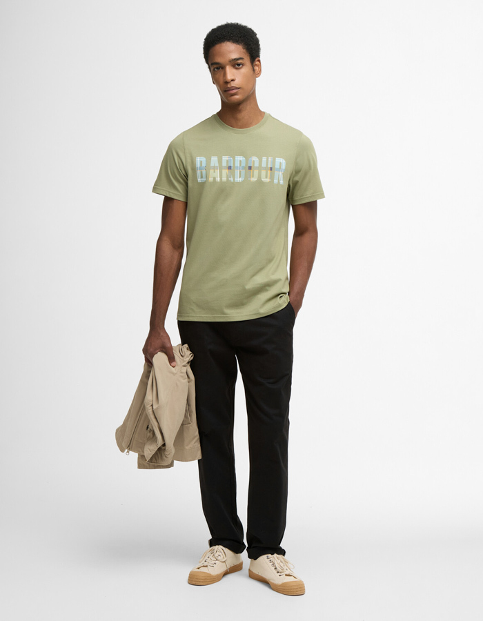 THRUFORD T SHIRT LAUREL GREEN