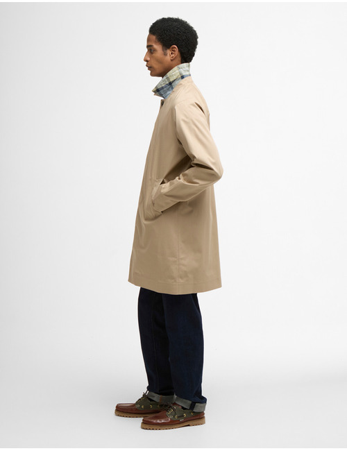 Rokig waterdichte jas in washed stone en highland loch