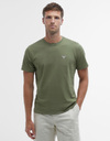 Essential sports T-shirt in burnt olive