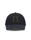 Baseball cap suede II in dark navy