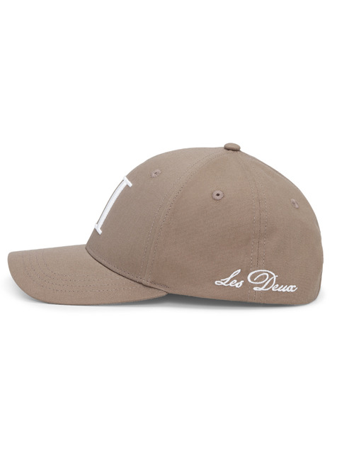 Encore organic baseball cap in walnut brown