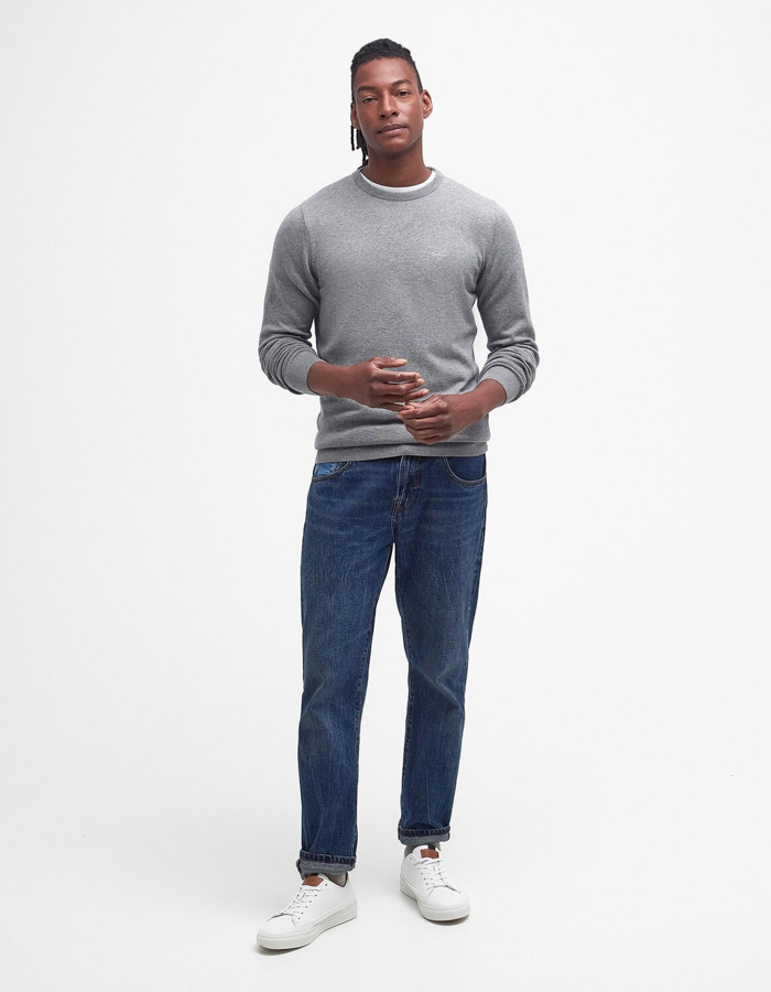 Pima Cotton Crew Neck Jumper