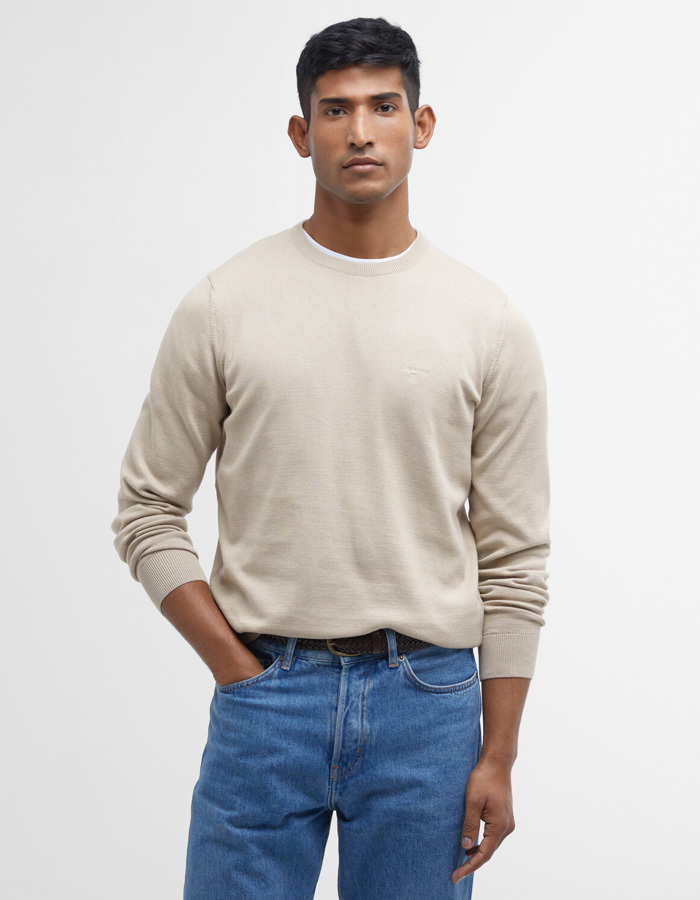 Pima Cotton Crew Neck Jumper