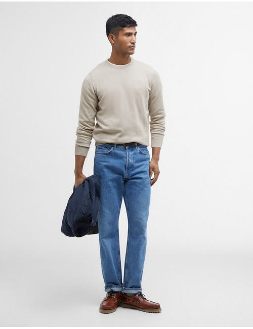 Pima Cotton Crew Neck Jumper
