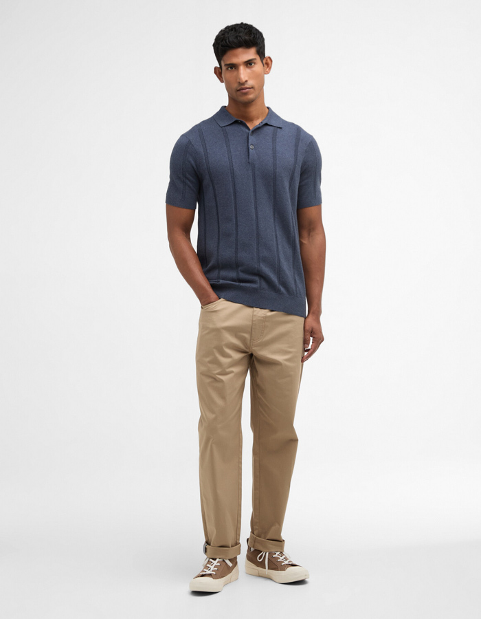 Wellburn Gebreide Polo