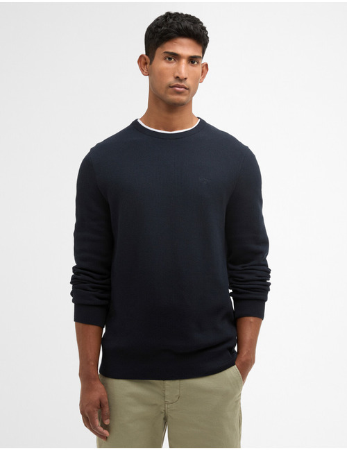 Essential Honeycomb Crew Neck Sweater