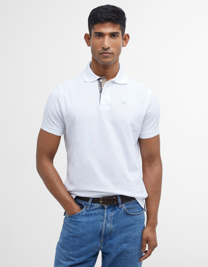 Tartan Pique Polo Shirt