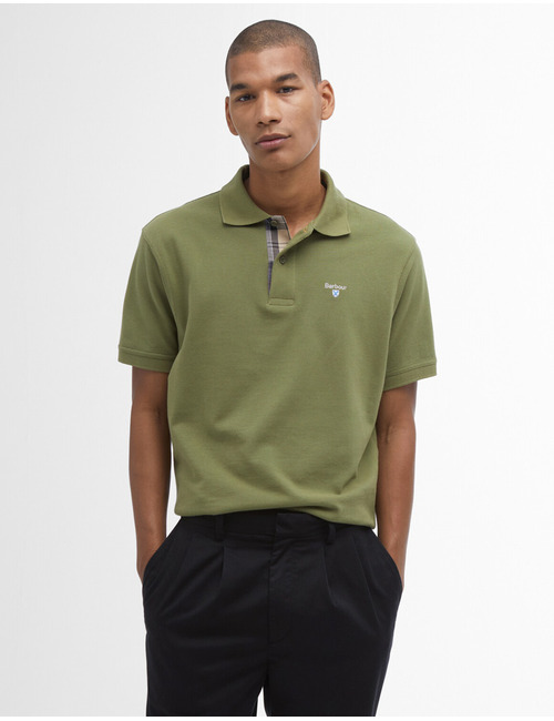 Tartan Pique Polo Shirt
