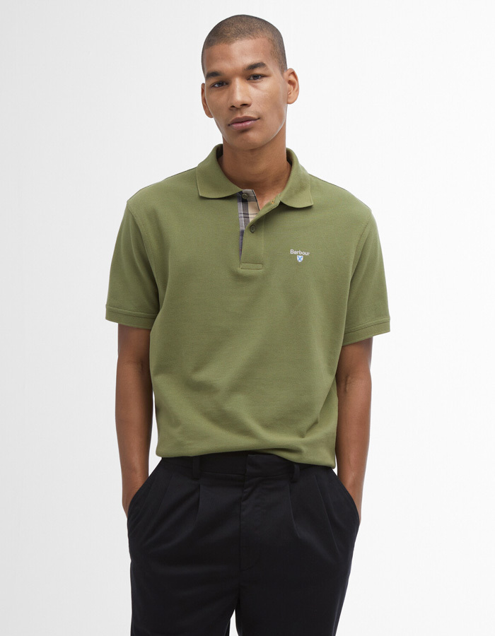 Tartan Pique Polo Shirt