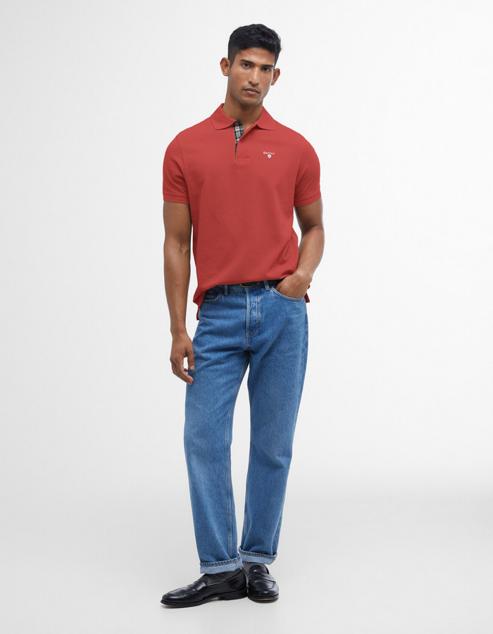 Tartan Pique Polo Shirt