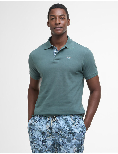 Tartan Pique Polo Shirt