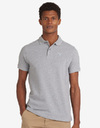 Original sports tailored polo shirt in grey marl