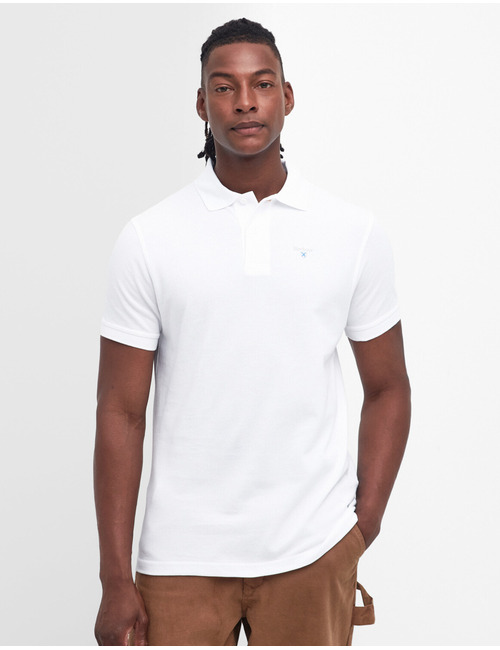 Original sports tailored polo shirt in white