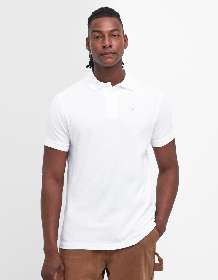 Original sports tailored polo shirt in white