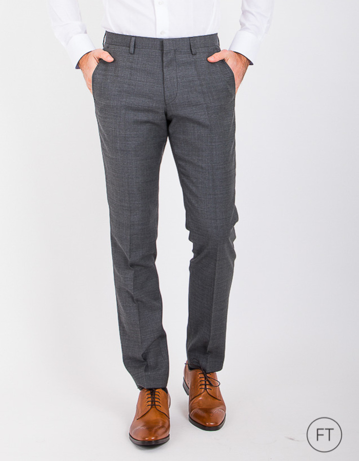 Slim Fit Kostuumbroek 5056 Techno Suit Super 100's