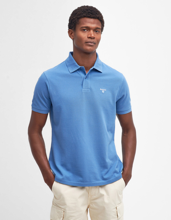 Original sports tailored polo shirt in federal blue