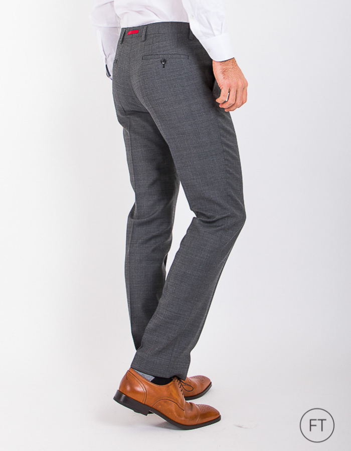 Slim Fit Kostuumbroek 5056 Techno Suit Super 100's