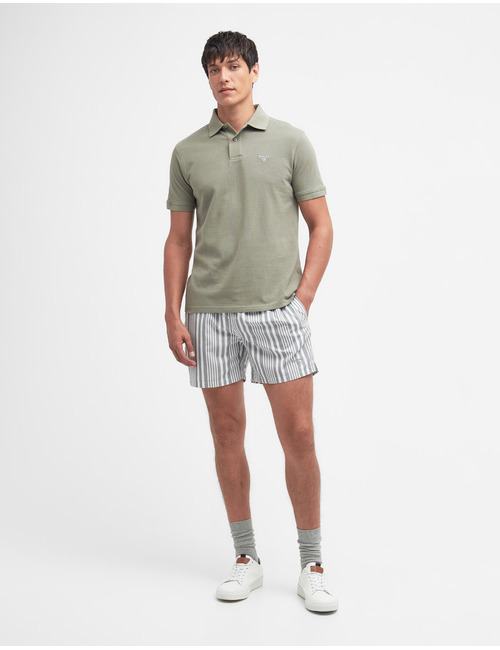 Original Sports tailored polo shirt in Dusty Green