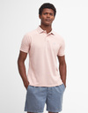 Original Sports tailored polo shirt in Pink Mist