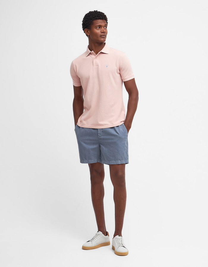 Original Sports tailored polo shirt in Pink Mist