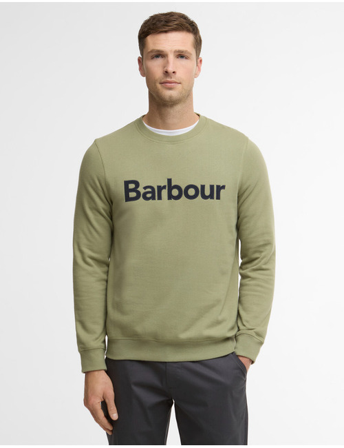 Pique Applique Crew Sweatshirt