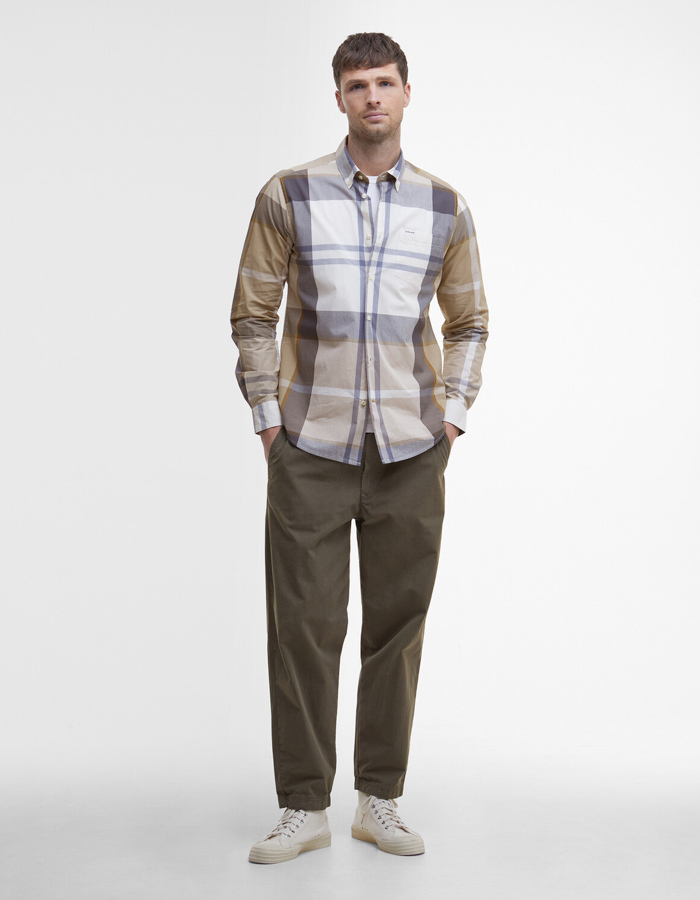 Harris tailored shirt in Amble Sand Tartan
