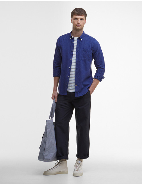 Nelson tailored shirt in indigo