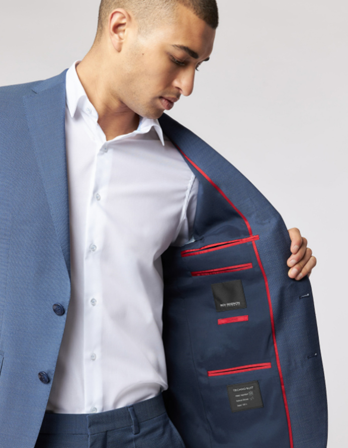 Kostuumvest Slim Fit 5057 Primatist Super 100's Techno Suit  