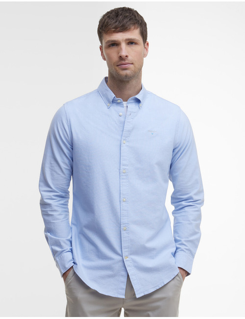 Oxtown tailored shirt in sky blue
