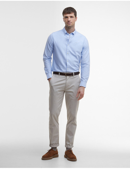 Oxtown tailored shirt in sky blue