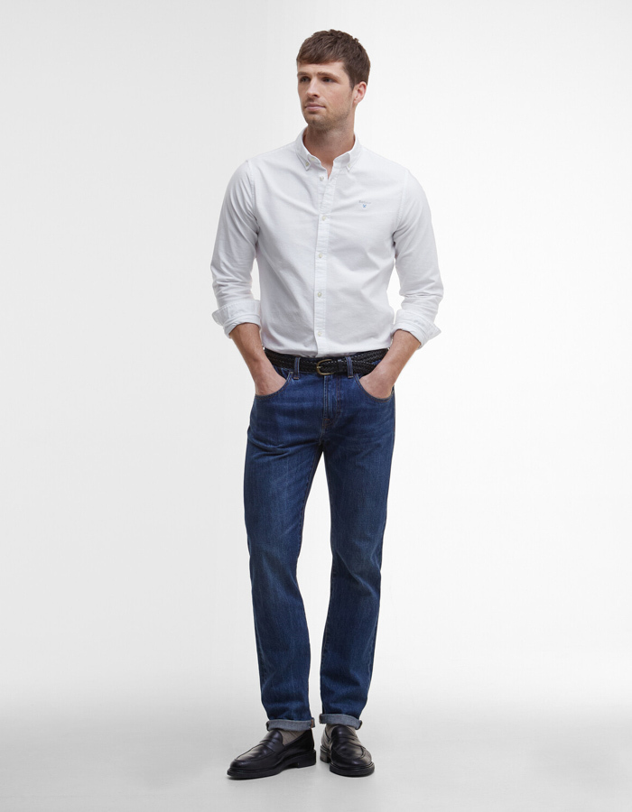 Oxtown tailored shirt in white