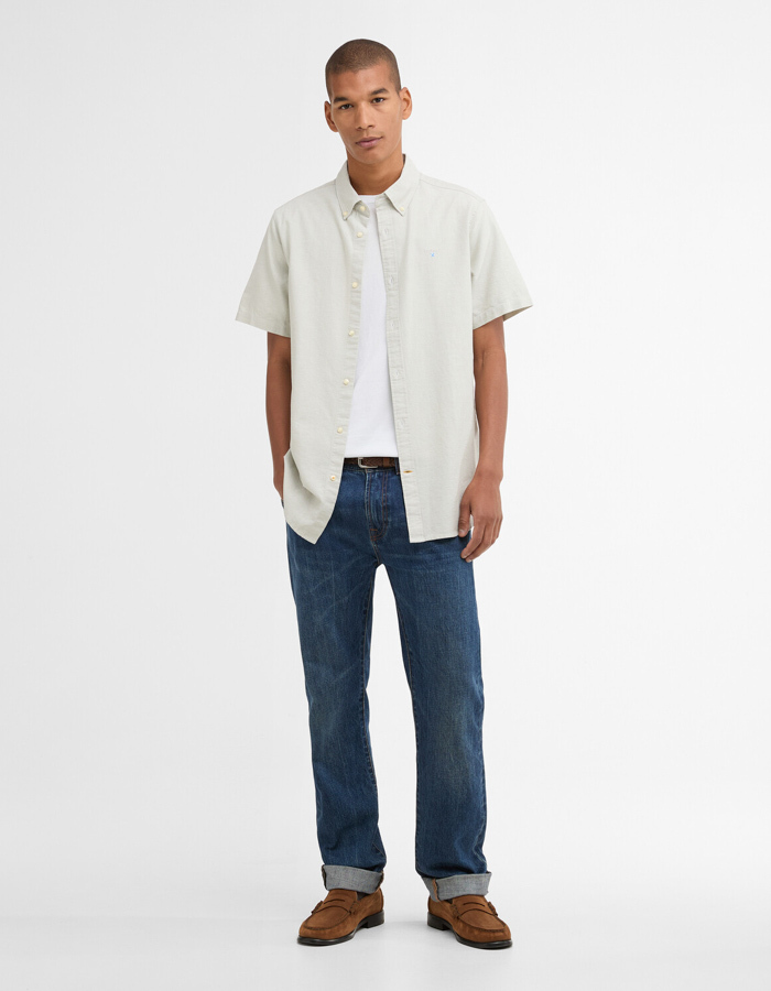 Oxtown Oxford Tailored Short Sleeved Shirt