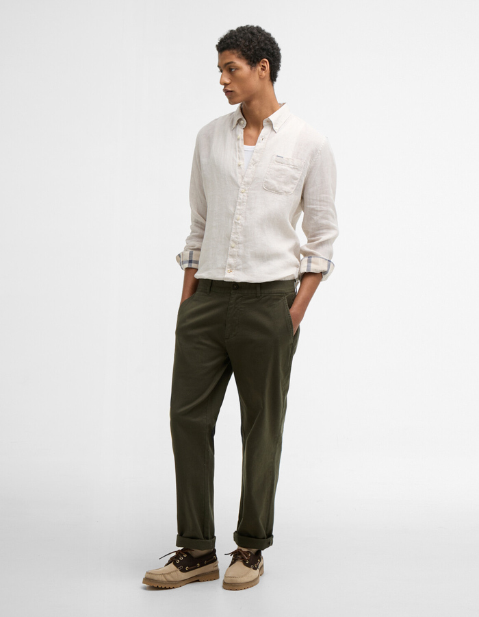 Linton tailored shirt in mist