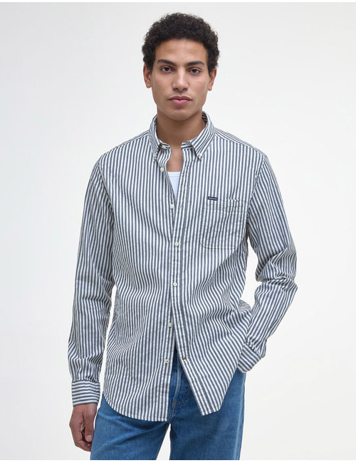 CRESSWELL SEERSUCKER L/S TAILORED SHIRT
