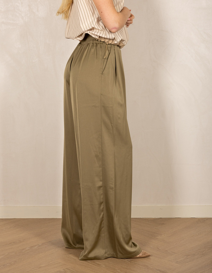 Nukus geklede broek kaki