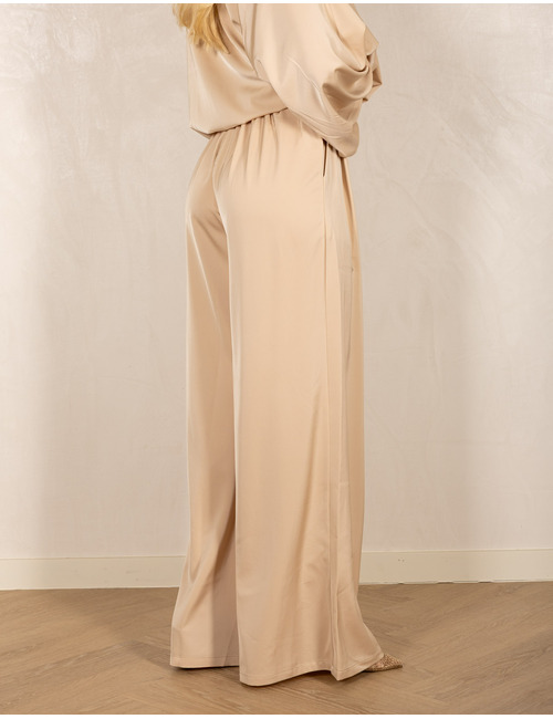 Nukus geklede broek beige