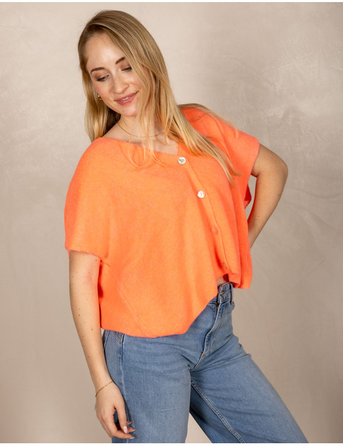 Beau Et Lou gilet zonder mouw roze