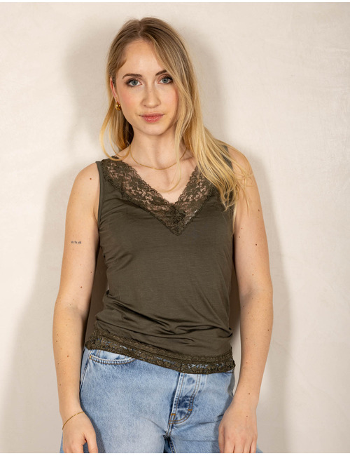 Amelie Amelie tops kaki