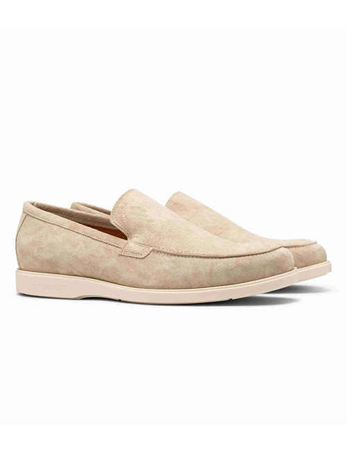 Urbino loafer in beige suede